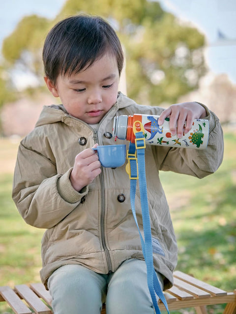 Skater 兒童用 不鏽鋼水杯 兩用 470毫升 水杯 430毫升 兒童輕量 迪士尼 米奇和朋友 氣球 保溫 保冷 waterbottle 運動水壺 兒童 兒童 水瓶 SKDC4