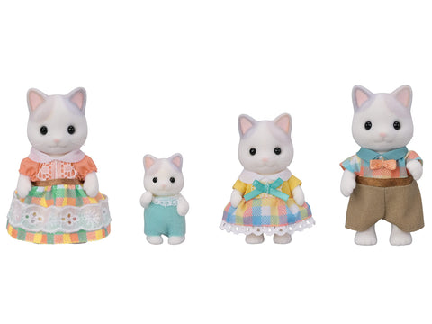 シルバニアファミリー 人形 【 ラテネコファミリー 】 FS-52 STマーク認証 3歳以上 おもちゃ ドールハウス Sylvanian Families エポック社 EPOCH