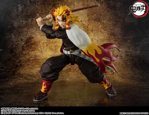 TAMASHII NATIONS S.H.Figuarts 鬼灭之刃 炼狱杏寿郎 约150毫米 PVC&ABS制 已上色可动手办