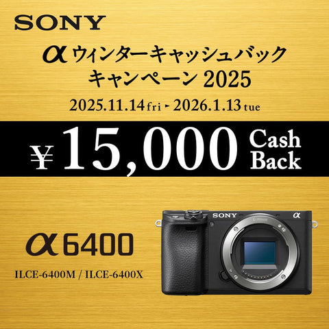 SONY(Sony) APS-C 無反光鏡相機 α6400 高倍率變焦鏡頭組(同包裝鏡頭:SEL18135) 黑色 ILCE-6400M