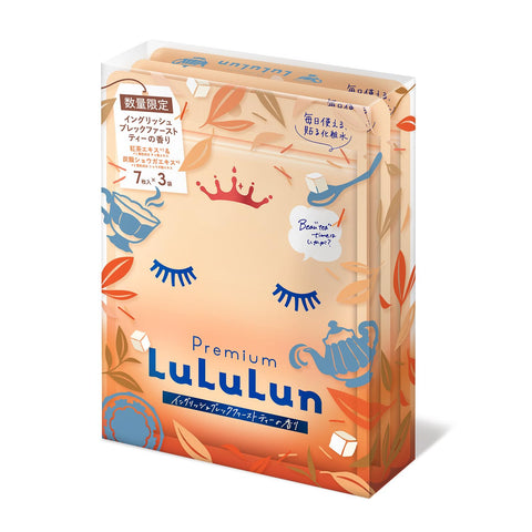 Lululun Premium LuLuLun Black Tea (English Breakfast Tea Scent) Sheet Mask Face Pack