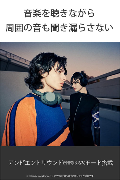 소니 (SONY) 무선 노이즈 캔슬링 스테레오 헤드폰 WH-ULT900N/ULT 웨어/강력한 딥 베이스/아마존 알렉사 장착/통화 성능 향상/편안한 착용감/오프 화이트 WHULT900N WC