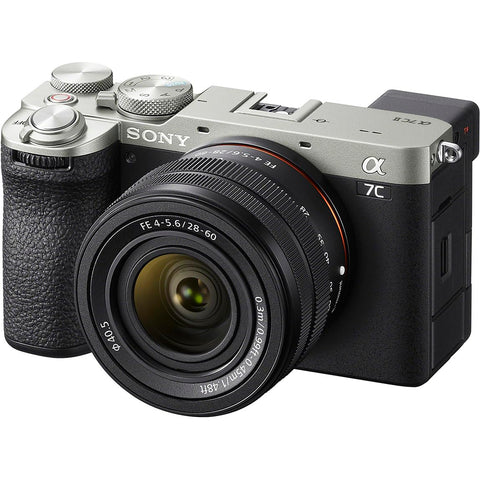 Sony Full Size Mirror Lens Camera, α7CII Zoom Lens Kit (Included Lens SEL2860) Silver, ILCE-7CM2L S