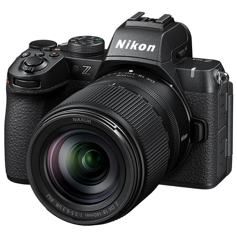 니콘 Z50II 미러리스 일안 렌즈, 고배율 줌 기능이 있는 18-140VR, APS-C Z 마운트