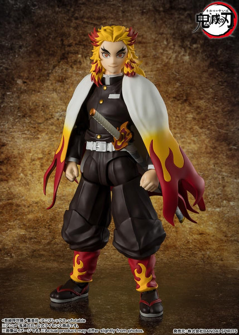 TAMASHII NATIONS S.H.Figuarts 鬼灭之刃 炼狱杏寿郎 约150毫米 PVC&ABS制 已上色可动手办