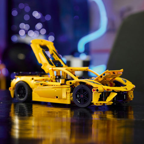 LEGO 樂高 機械組 Chevrolet Corvette Stingray 玩具 生日 禮物 積木 男孩 女孩 兒童 9歲 10歲 11歲 小學生 交通工具車 迷你車 42205