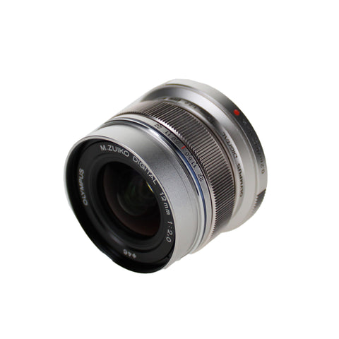 OLYMPUS 単焦点レンズ M.ZUIKO DIGITAL ED 12mm F2.0 シルバー ED 12mm F2.0 SLV