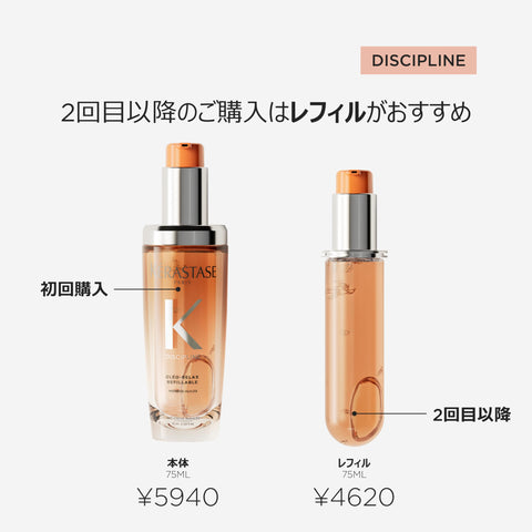 KERASTASE 護髮精油 Fluid Olilux 75毫升 附試 套裝 護髮 免沖洗護髮素 日常護理 整套護理 滋潤護理 保濕 光滑 防紫外線 防紫外線 防紫外線 甜美的花果香 可持續到夜晚