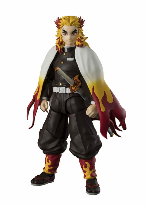 TAMASHII NATIONS S.H.Figuarts 鬼灭之刃 炼狱杏寿郎 约150毫米 PVC&ABS制 已上色可动手办