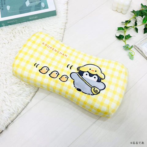 MORIPiLO 4621078 Morishita Memory Foam Pillow, Koupen-chan, 5.9 x 11.8 inches (15 x 30 cm), Lumbar, Backrest, Support, Stuffed Toy, Cushion, Character Goods, Yellow