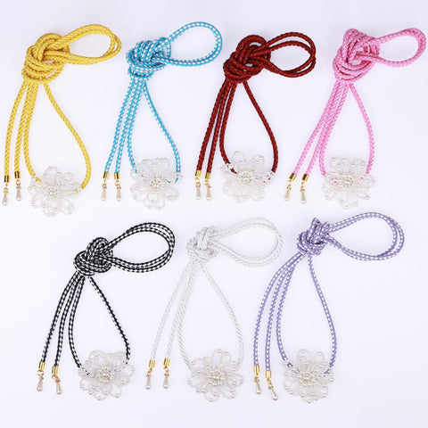 [TOuWA] 帯締め 帯飾り 飾り紐 レディース 着物小物 和装アクセサリー 浴衣 振袖 成人式 卒業式 フェイクパール 花