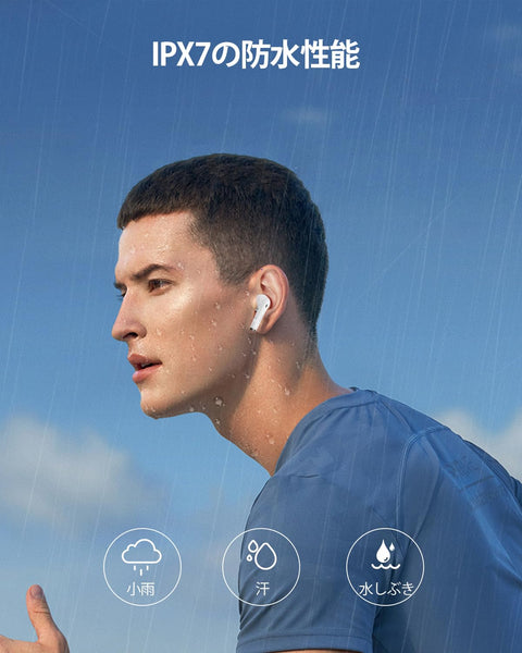 AOKIMI Wireless Earbuds, Bluetooth 5.3 Earphones, Small / Lightweight Bluetooth Earphones, Hi-Fi, Up to 36 Hours Playback, CVC8.0/ENC/AAC ENC Calls Noise Canceling, Automatic Pairing, Type-C Charging,