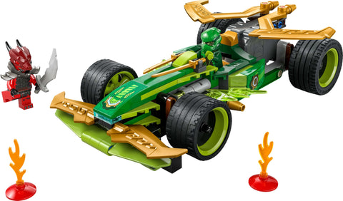 レゴ(LEGO) ニンジャゴー ロイドのプルバックレースカー おもちゃ 玩具 誕生日 プレゼント ブロック 男の子 女の子 子供 7歳 8歳 9歳 小学生 乗り物 車 ミニカー 対戦 ロボット 71828