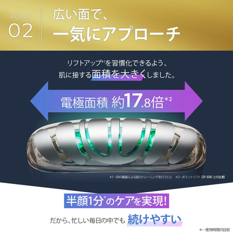 ヤーマン 美顔器 リフトロジー リフト EMS YJFD1NAM2 ゴールド ステッカー付【Amazon.co.jp限定】