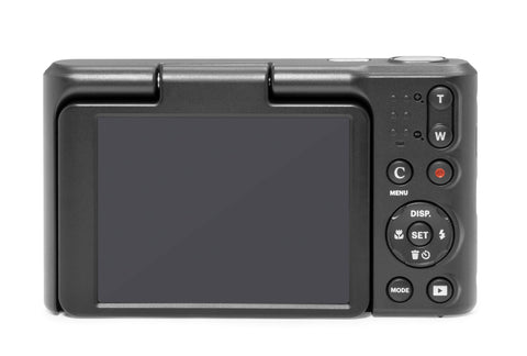 코닥 픽스프로 C1 - 울트라 컴팩트 디지털 카메라 | 13MP BSI CMOS, 4배 줌, 2.8인치 LCD 스크린, LED 플래시, 내장 배터리 - 블랙