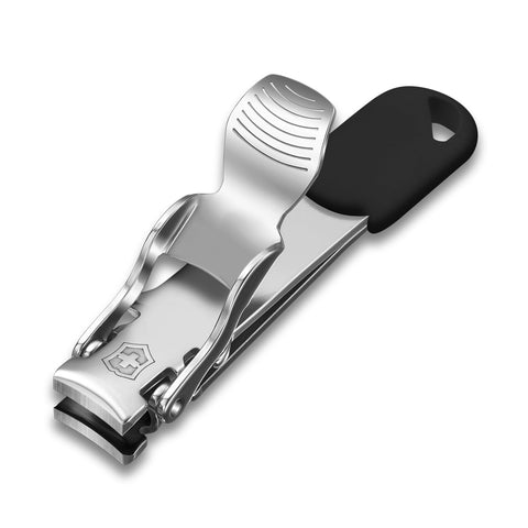VICTORINOX Nail Clipper, Nail Clipper, Sharpening Sharp, Made in Switzerland, Stainless Steel, Compact