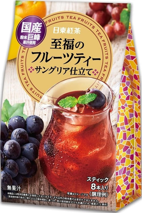 三井农林 日东红茶 至福水果茶桑格利亚制作 8瓶×3个