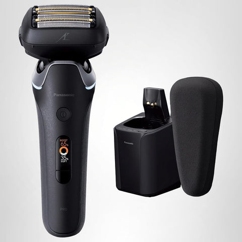 Panasonic ES-L690U-K Shaver Lamb Dash PRO 6-Blade Men's Electric Shaving Ram Dash AI+ Fully Automatic Washing Charger Craft Black