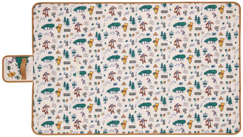 Skater SVS15-A Soft Leisure Sheet, M, 35.4 x 55.5 inches (90 x 141 cm), Winnie the Pooh, Outdoors
