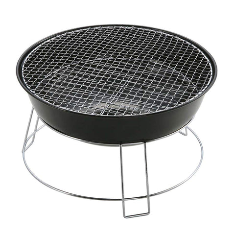 Captain Stag M-6497 Barbecue Stove, Grill, Bonfire Stand, Union Round, For 1 to 2 People