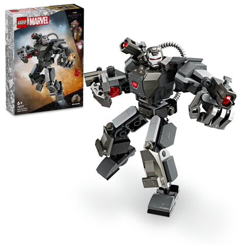 LEGO 76277 Super Heroes Warmachine Mech Suit Toy Toy Present, Blocks, Boys, Girls, Children, 5, 6, 7, 8, Elementary School Students, Educational Mech, Pretend Play, Pretend Play