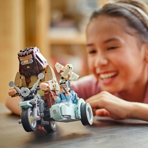 レゴ(LEGO) ハリー・ポッター ハグリッド＆ハリーの空飛ぶオートバイライド おもちゃ 玩具 誕生日 プレゼント ブロック 女の子 男の子 子供 9歳 10歳 11歳 小学生 ハリーポッター グッズ 76443