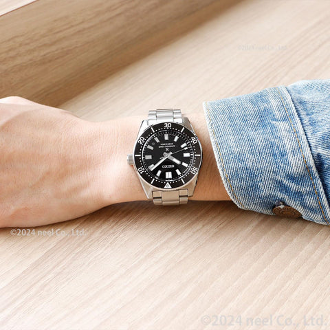 Seiko SBDC197 Prospex Mechanical Divers Automatic Core Shop Exclusive Distribution Limited Model Wristwatch Men's, Silver, Modern