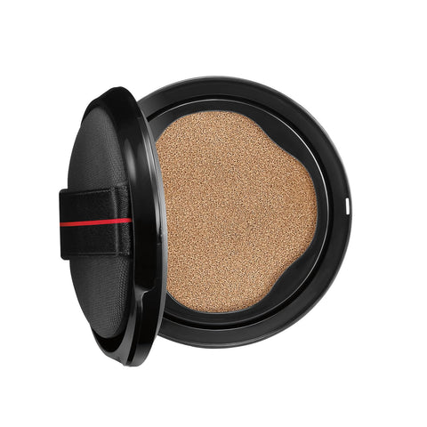 SHISEIDO SPF35 PA++++ Makeup Synchros Skin Self Refreshing Cushion Compact (Refill) 350 Maple 0.5 oz (13 g)