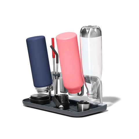 OXO Collapsible Colander Rack Bottled Line Rack Convenient for Water Bottles and More