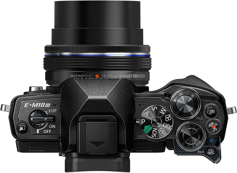 올림푸스 일렉트릭 팬케이크 줌 렌즈 M.ZUIKO 디지털 ED 14-42mm F3.5-5.6 EZ BLK