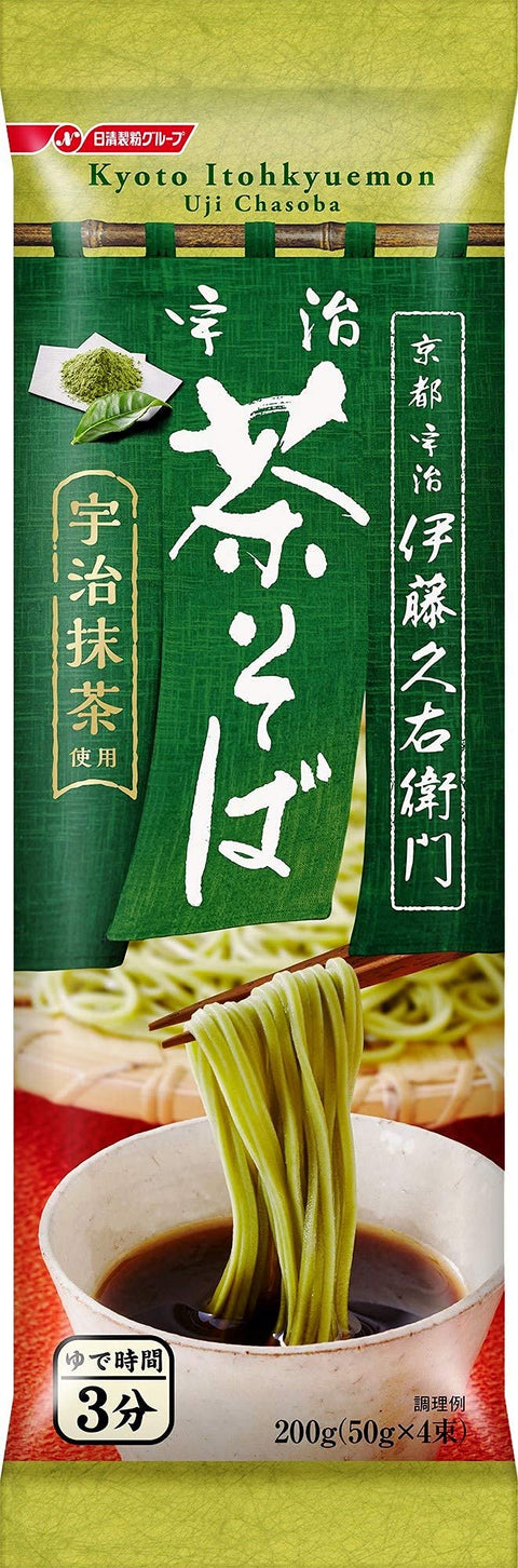 日清制粉维尔纳 伊藤久右卫门 宇治 茶荞麦面 200克×5个