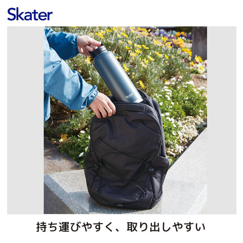 スケーター (skater) 保温 保冷 ステンレス マグボトル 1200ml スクリューハンドル付 Skater ブラック STSC12-A