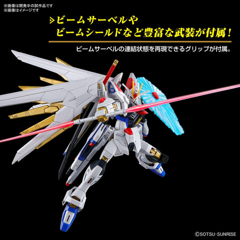 HG 機動戰士高達SEED FREEDOM 我的Strike Freedom Gundam 1/144比例 已分色塑膠模型