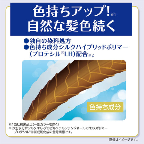 Salont Pro 白髮染髮劑 無香料染髮膏 快速染髮膏 4 淺棕色 [準藥物] 2個