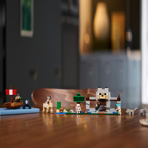 LEGO 樂高 我的世界 海盜船之旅 玩具 禮物 積木 男孩 女孩 兒童 7歲 8歲 9歲 10歲 小學生 迷你手辦 My Craft 21259