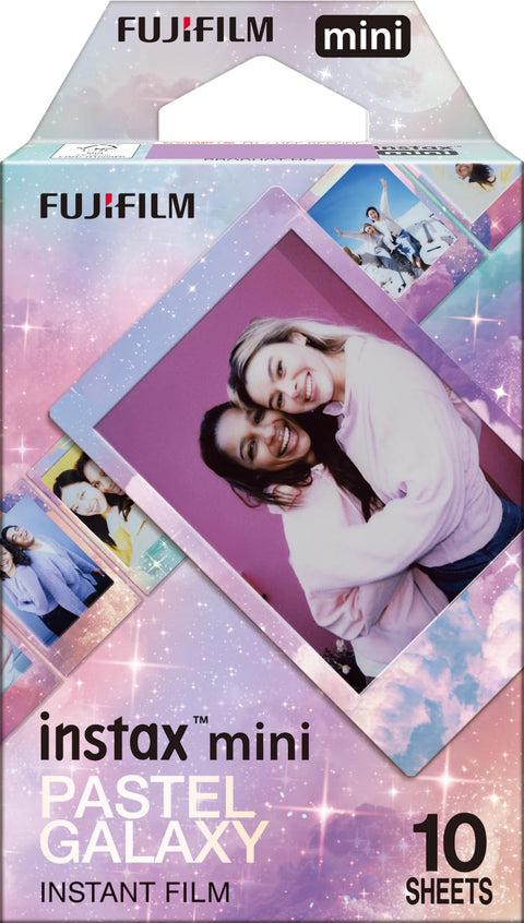 Fujifilm Instax Mini Pastel Galaxy WW 1 Instant Camera Film 10 Sheets