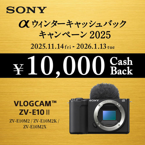 SONY(ソニー) Vlog用カメラ レンズ交換式VLOGCAM APS-C ミラーレス一眼カメラ ZV-E10M2 ボディ(レンズなし) ウィンドスクリーン付属 ブラック ZV-E10M2 BQ