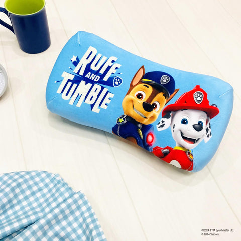 MORIPiLO Morishita Paw Patrol 低反彈枕頭 16x33x8cm 護腰 靠背 支撐 毛絨玩具 坐墊 人物 商品 Chiss Marshal 藍色 4621465