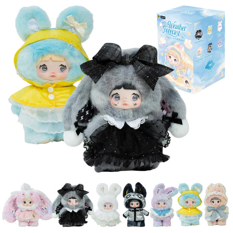 TOP TOY × Nommi「天気予報」シリーズ ぬいぐるみ ペンダント【1ピース】ガチャガチャ ブラインド ボックス フィギュア プラモデル プレミアム おもちゃソフビ 誕生日 プレゼント オリジナル キャラクター クリスマス ギフト コレクター向け