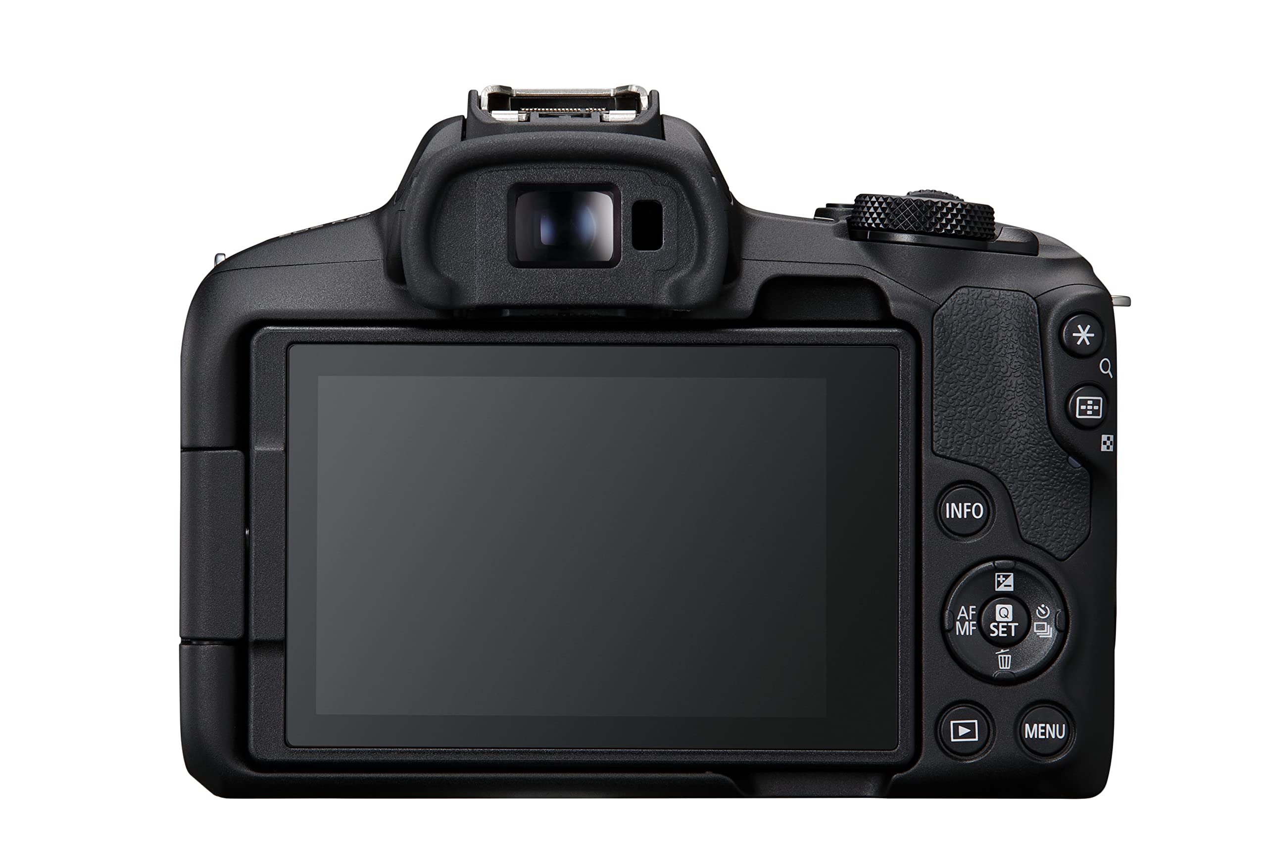 【中古】Canon ミラーレス一眼カメラ EOS R50 ダブルズームキット(RF-S18-45+RF-S55-210) ブラック/APS-C/約375g EOSR50BK-WZK Canon ミラーレス一眼カメラ EOS R50 ダブルズームキット(RF-S18-45+RF