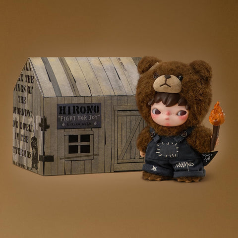 POP MART Hirono Living Wild Fight for Joy 毛絨玩具