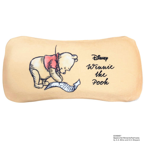 MORIPiLO 4621180 Morishita Memory Foam Pillow, Winnie the Pooh, 5.9 x 11.8 inches (15 x 30 cm), Lumbar, Backrest, Support, Stuffed Toy, Cushion, Disney Character Goods, Orange