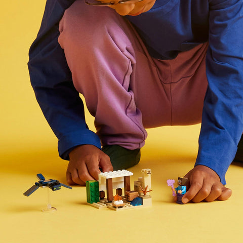 レゴ(LEGO) マインクラフト スティーブの砂漠探検 おもちゃ 玩具 誕生日 プレゼント ブロック 知育 男の子 女の子 子供 6歳 7歳 8歳 9歳 マイクラ Minecraft グッズ 21251