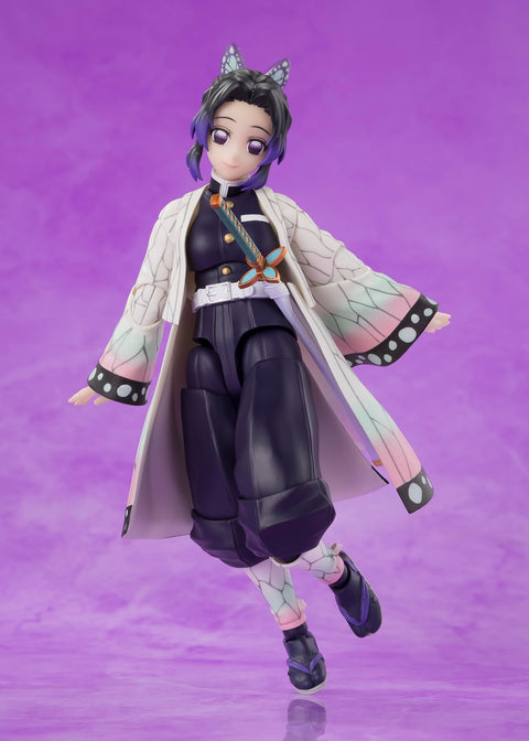 TAMASHII NATIONS S.H.Figuarts 鬼灭之刃 蝴蝶兰忍 约130毫米 PVC&ABS材质 已上色可动手办