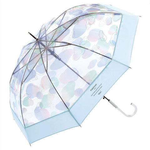 Wpc. Pokémon Vinyl Umbrella, Rainy Day Adventure, Blue, Long Umbrella, Rain Umbrella, Ribs, 24.0 inches (61 cm), Large Jump, Water Pokémon, Yadon, Uper, Noo, Potluma, Doo, Numera, Collaboration, Cute,