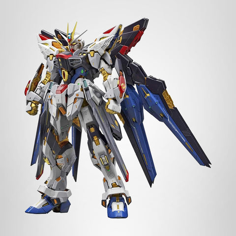 BANDAI SPIRITS MGEX Mobile Suit Gundam SEED DESTINY Strike Freedom Gundam 1/100 Scale Color-coded Plastic Model