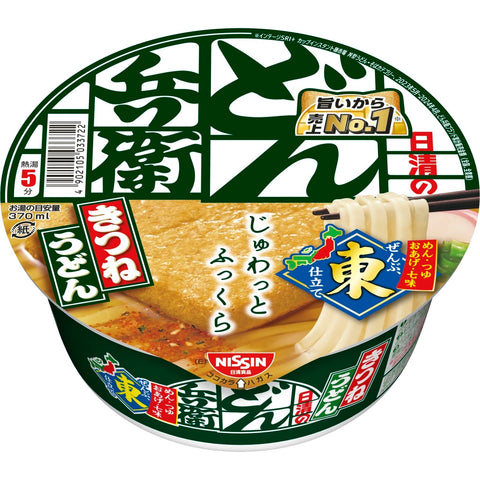 どん兵衛 狐狸烏龍麵 (東) 日清食品 杯麵 96克×12個