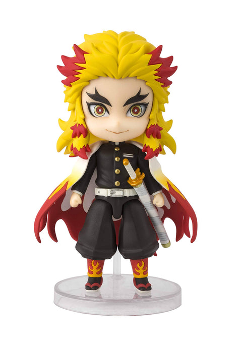 TAMASHII NATIONS Figuarts mini 鬼滅の刃 煉獄杏寿郎 約90mm PVC・ABS製 塗装済み可動フィギュア