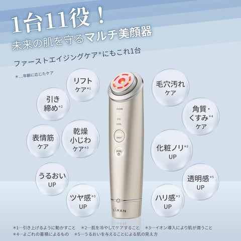 Yamaman 美容儀 提拉 Photo Plus 閃亮 Neo Power Booster Pad 2種套裝 RF EMS 毛孔清潔 Hydrate YJFM18NAM