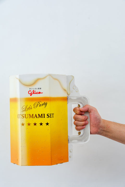 【江崎グリコAmazonショップ限定】 江崎グリコ おつまみセット 14品 （クラッツ・チーザ・プリッツ・コメッコ・かるじゃが） ジョッキ型ボックス ビール おつまみ ギフト